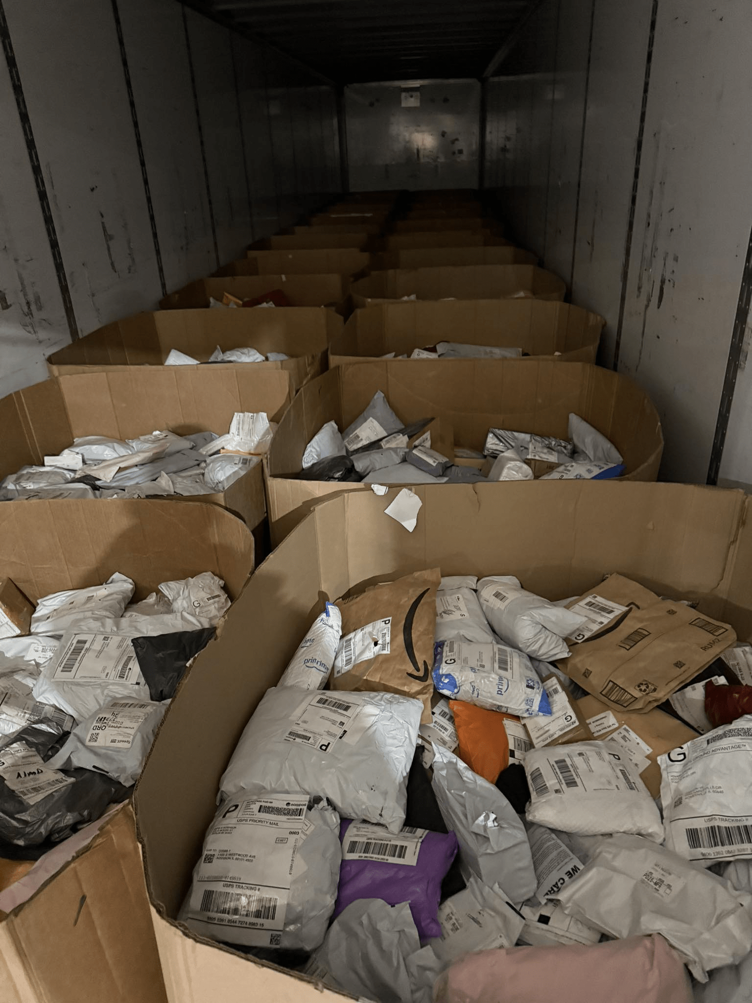 Full Pallet of Genuine Unclaimed Mail - Blue Bird Liquidation