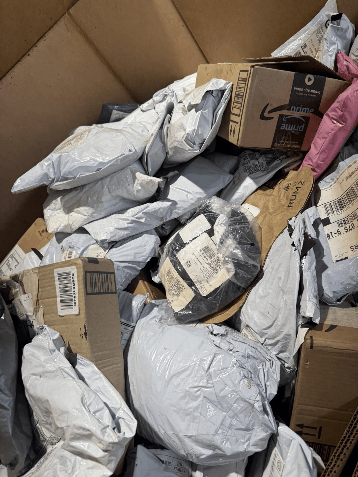 Full Pallet of Genuine Unclaimed Mail - Blue Bird Liquidation